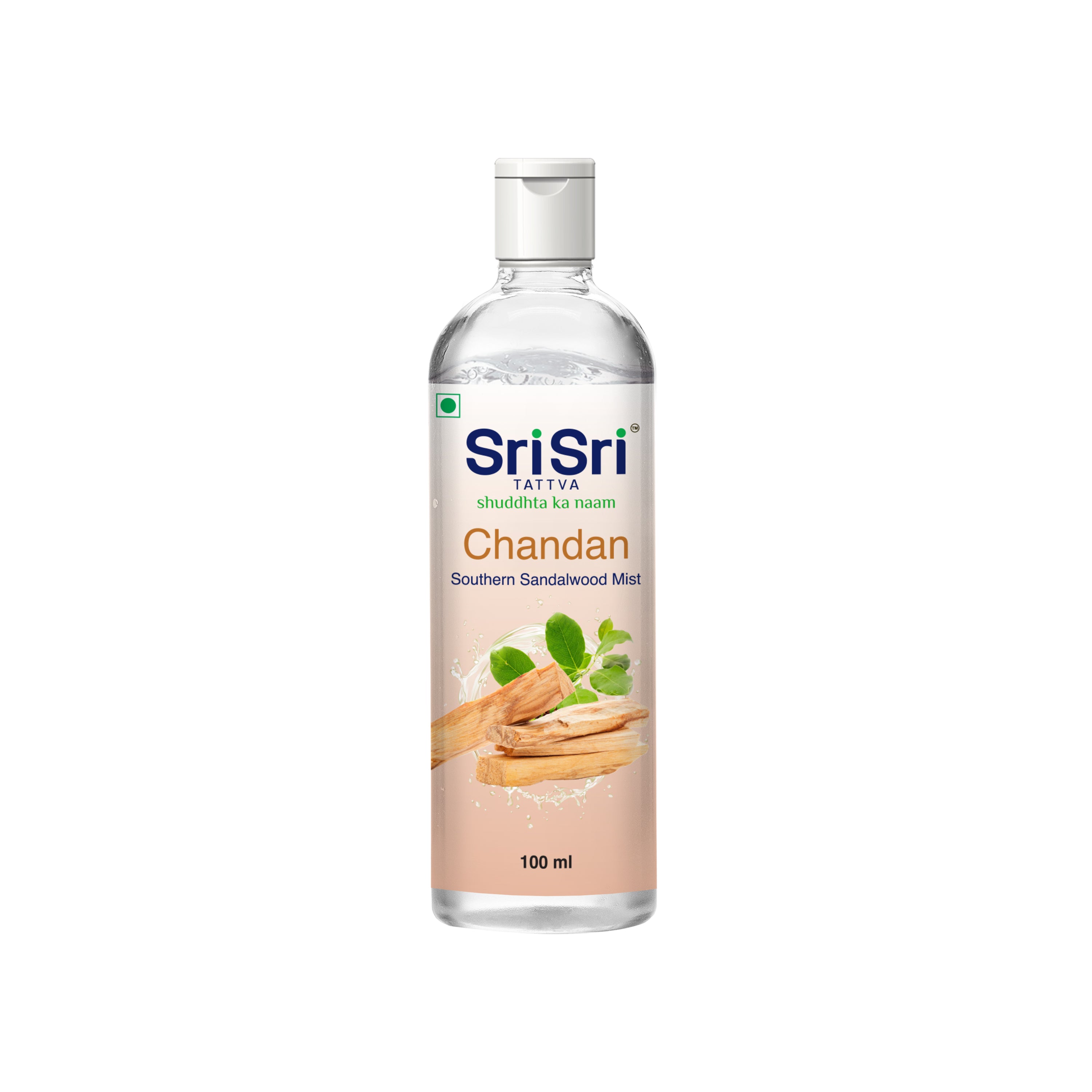 Chandan - Southern Sandalwood Mist | Keep Your Skin Calm And Refreshed | Cleanser, Moisturiser, Toner, Fragrance | Flip Top Bottle | 100 ml