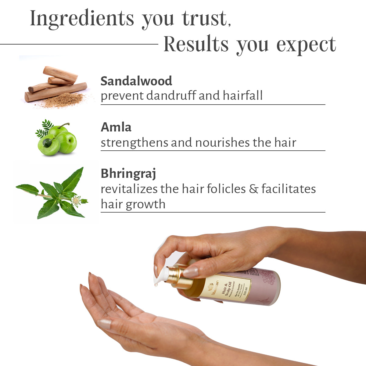 Hair & Scalp Oil, by Shankara - 100 ml