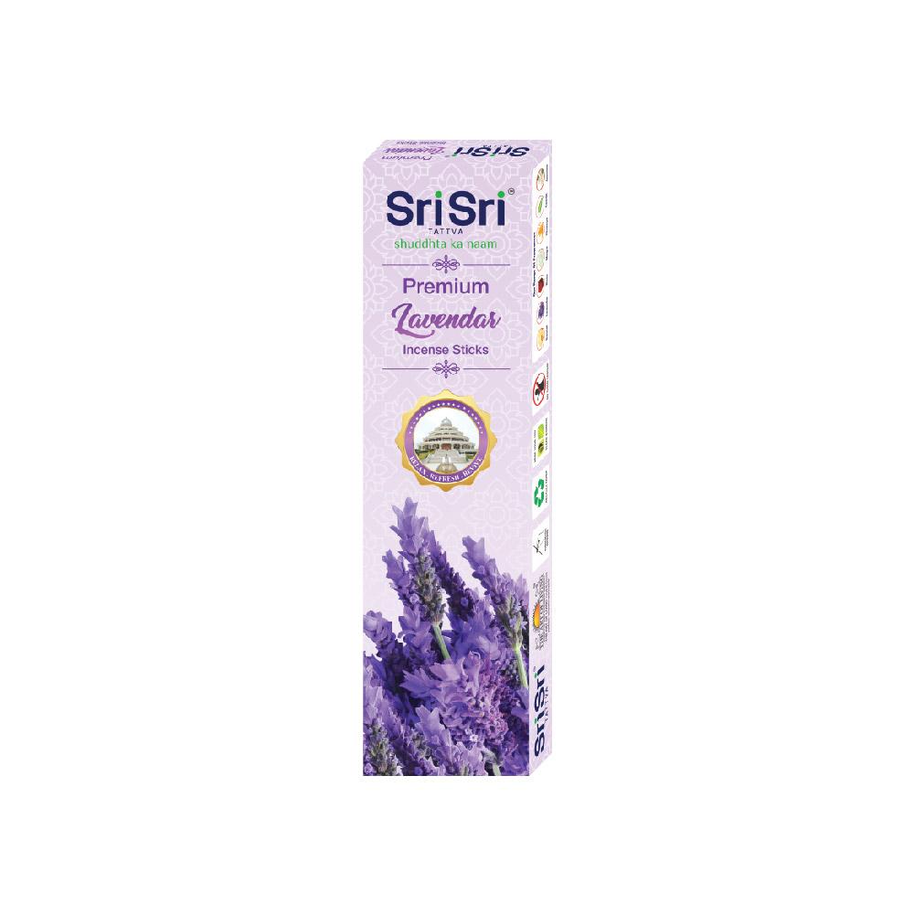 Premium Lavendar Incense Sticks, 100g - Sri Sri Tattva