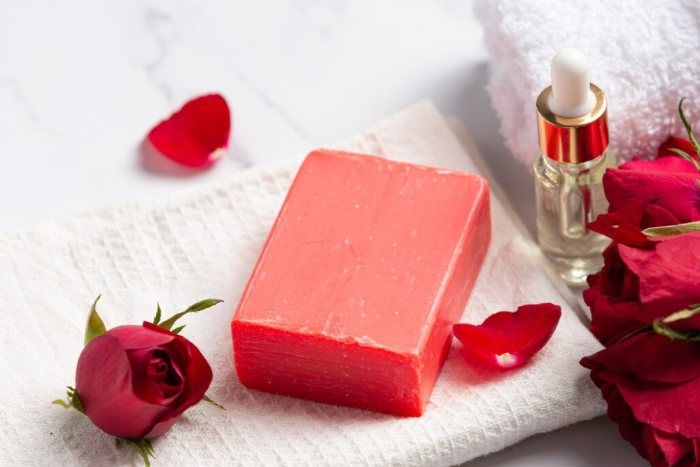 Rose & Saffron Soap