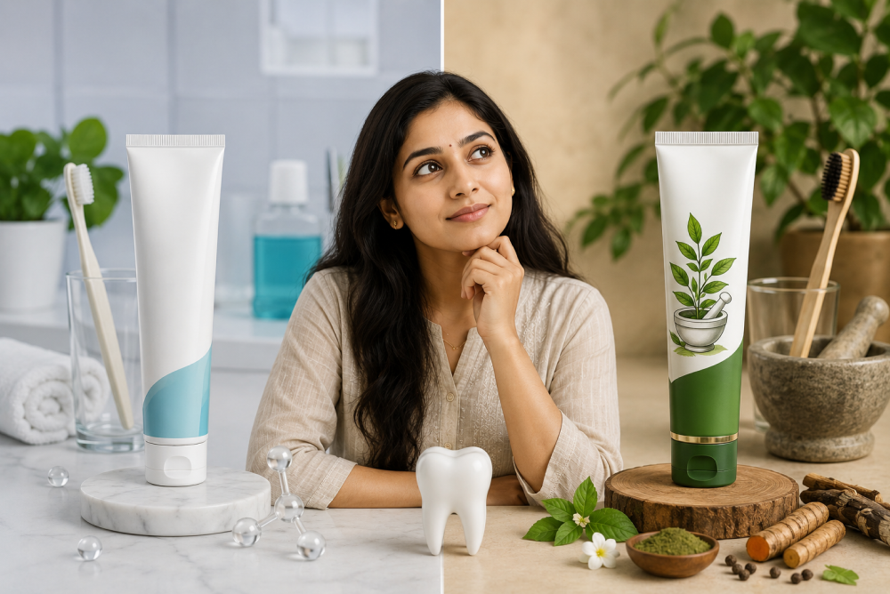 Fluoride-Free Toothpaste vs Ayurvedic Toothpaste: Are They Really Different?