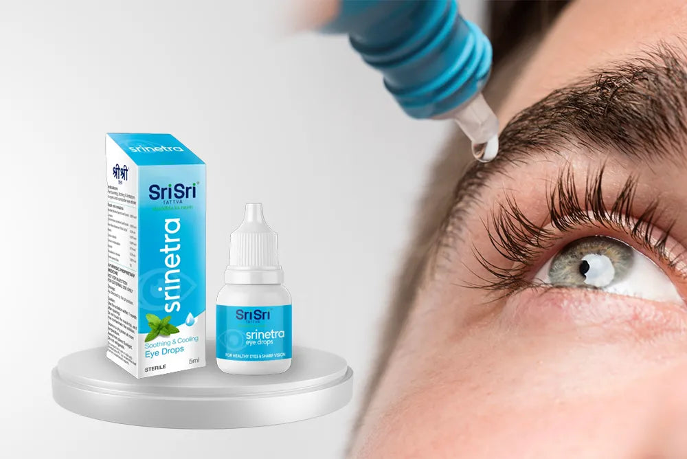 Srinetra Eye Drops for vision improvement and eye health care