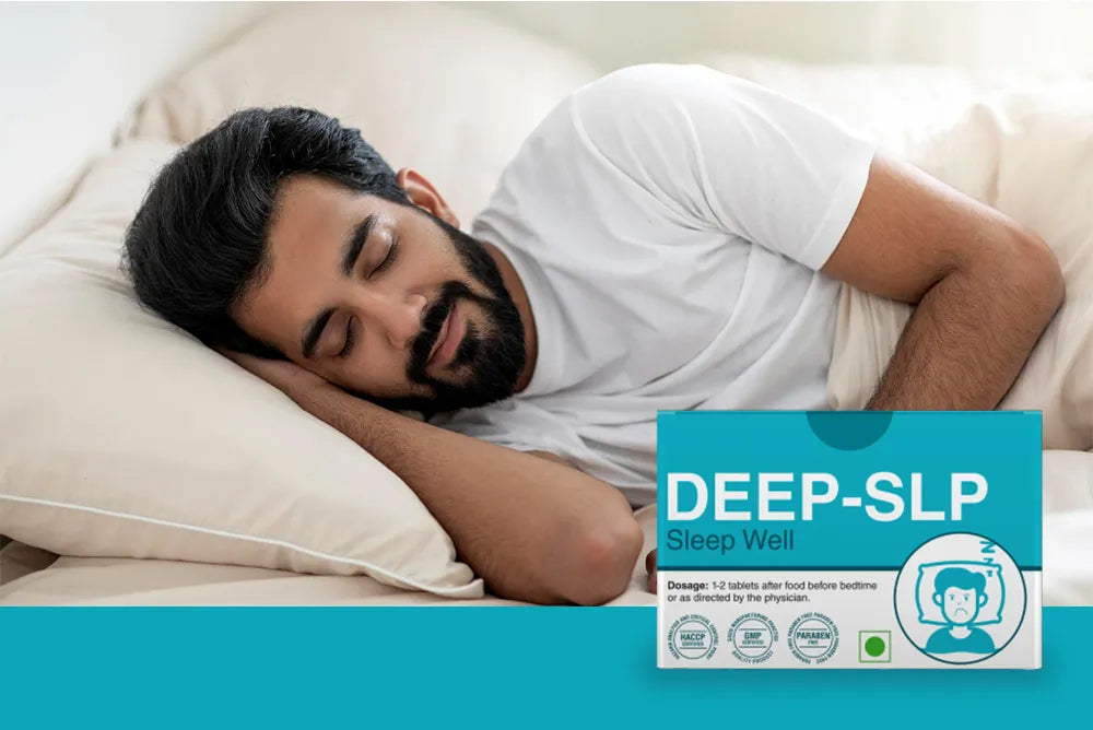 Deep SLP Tablets Ayurvedic remedy for better sleep and relaxation
