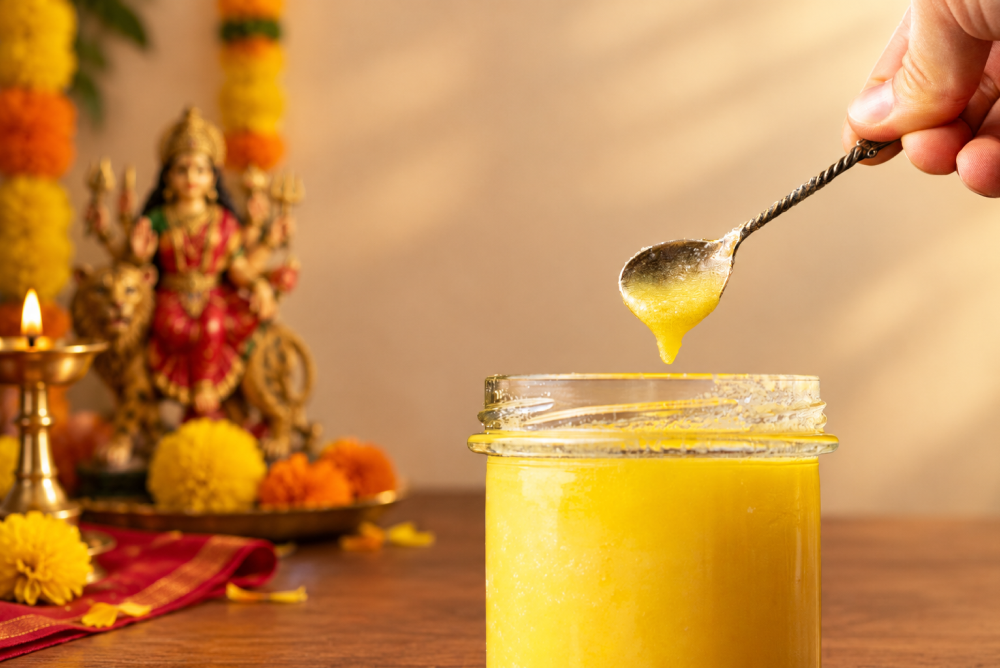 Why A2 Bilona Ghee Is the Perfect Fasting Companion This Navratri