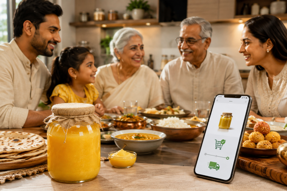Why More Families Prefer to Buy Desi Ghee Online Today?