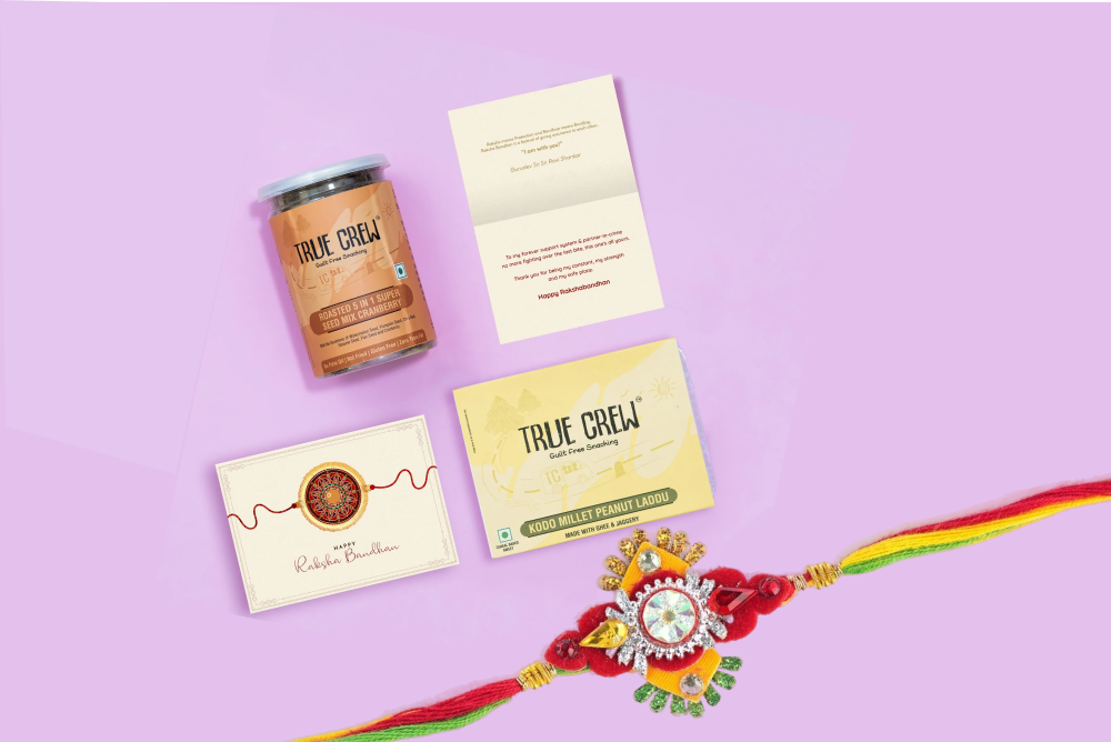 Sri Sri Tattva Raksha Bandhan gift sets with healthy and thoughtful festive treats