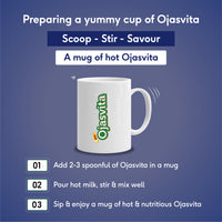 ChocoMalt Ojasvita - Sharp Mind & Fit Body | Health Drink | 1kg, Pet Jar
