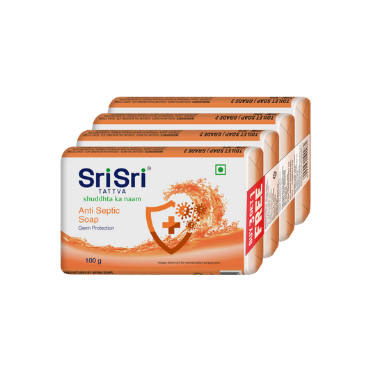 Anti Septic Soap | For Germ Protection | Buy 3 Get 1 Free | 100 g Each