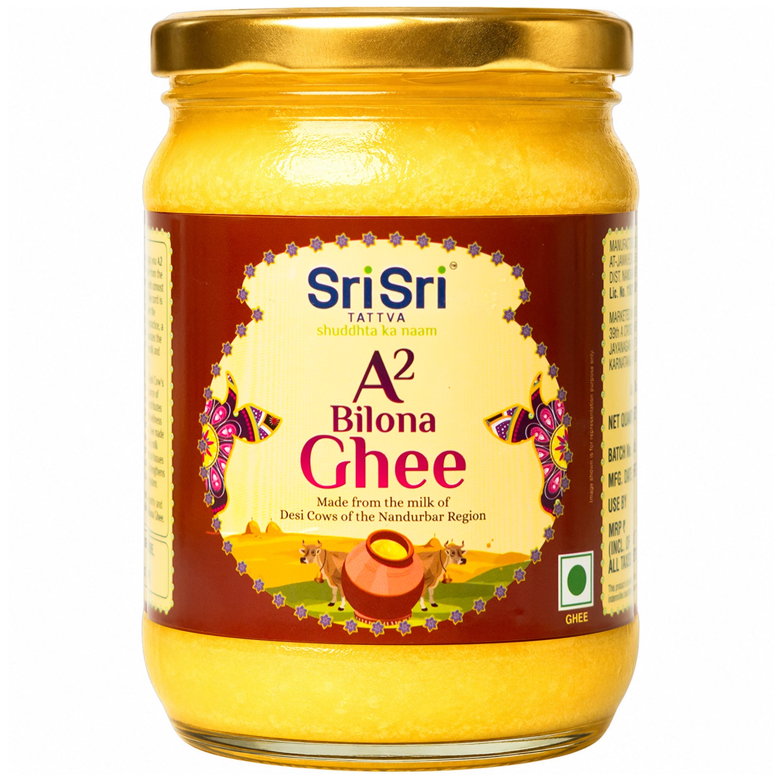 A2 Bilona Ghee, 500 ml