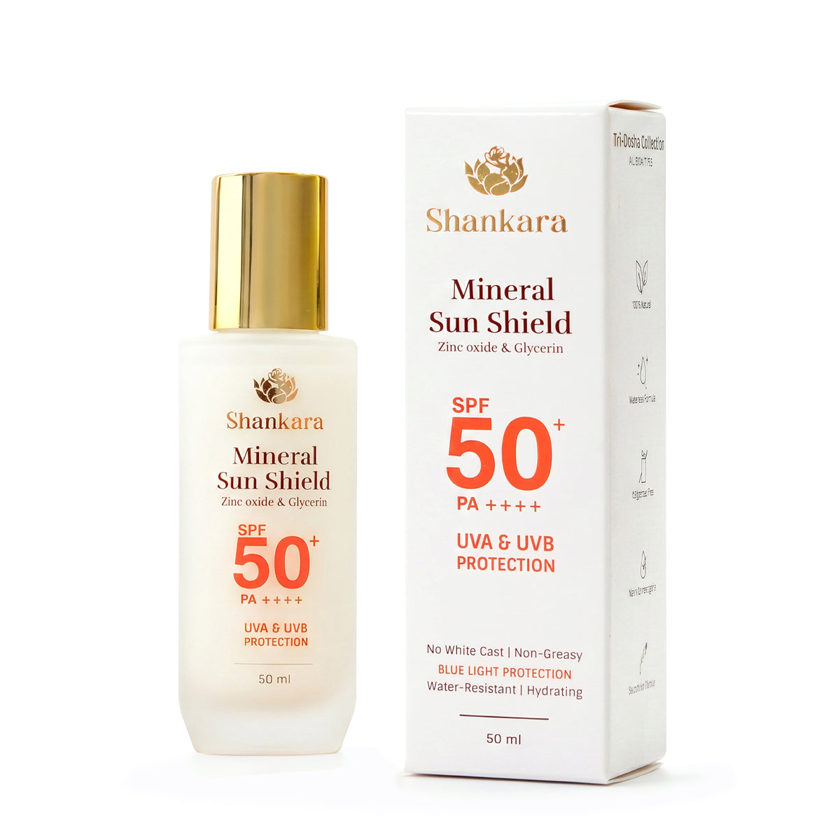 Mineral Sun Shield, 50 ml by Shankara