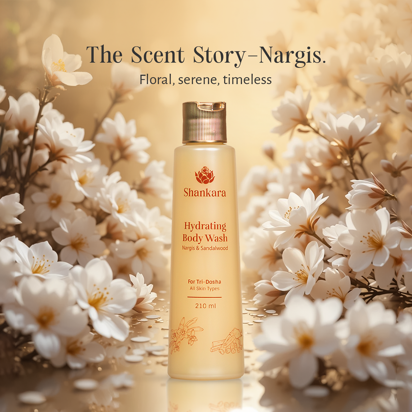 Shankara Hydrating Body Wash, 210 ml