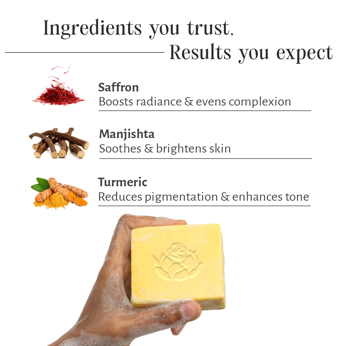 Brightening Body Bar – Saffron & Turmeric by Shankara
