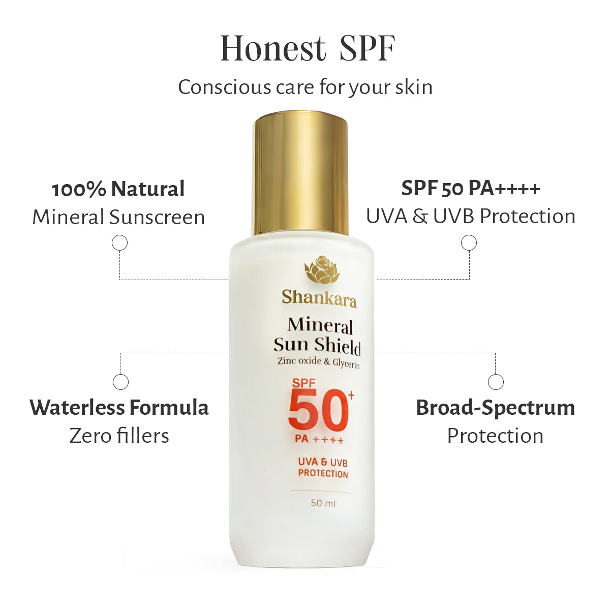 Mineral Sun Shield, 50 ml by Shankara