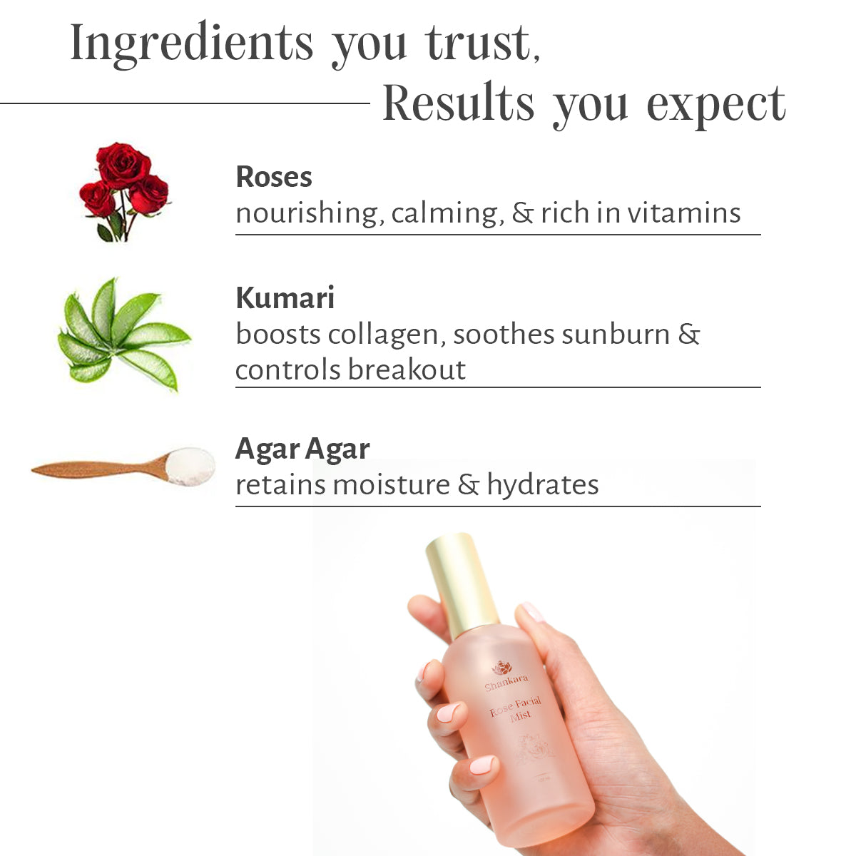 Rose Mist, by Shankara - 100 ml