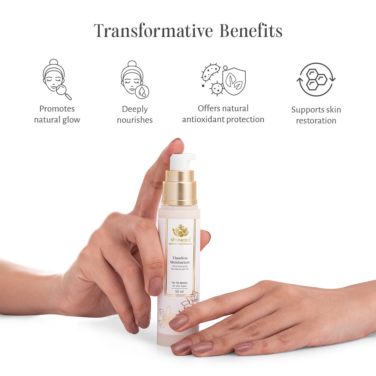 Timeless Moisturizer, by Shankara - 50 ml