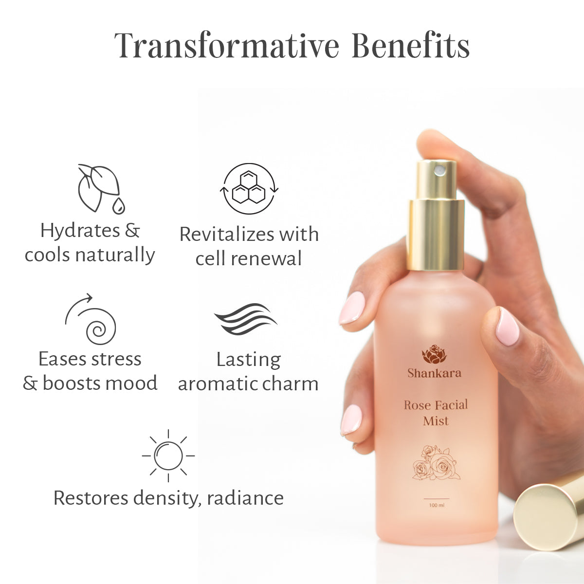 Rose Mist, by Shankara - 100 ml