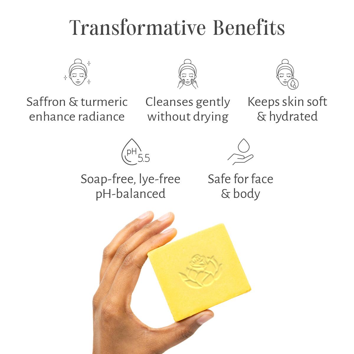 Brightening Body Bar – Saffron & Turmeric by Shankara