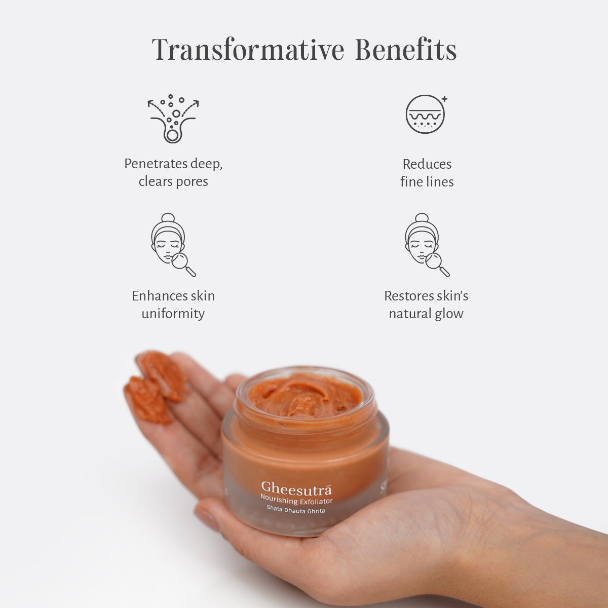 Gheesutrā Nourishing Exfoliator - 50 ml by Shankara