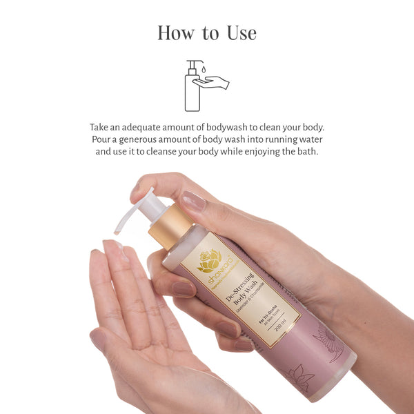 De-Stressing Body Wash, by Shankara - 200 ml