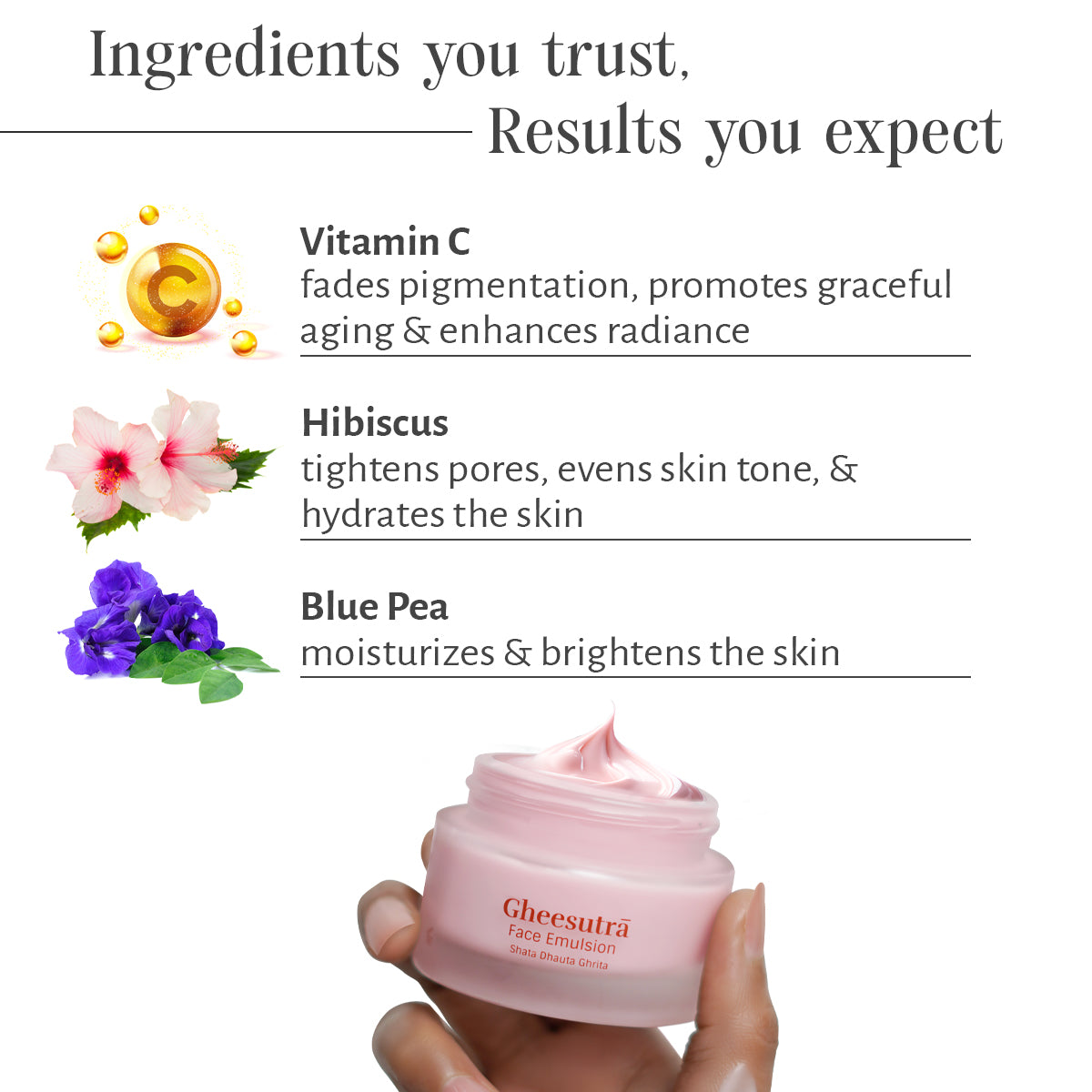 Gheesutrā Face Emulsion, 50 ml by Shankara