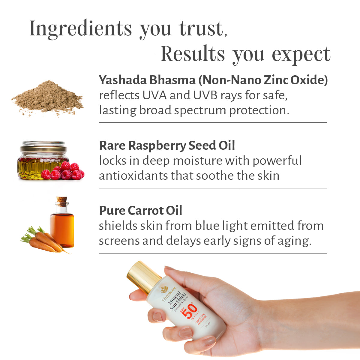 Mineral Sun Shield, 50 ml by Shankara