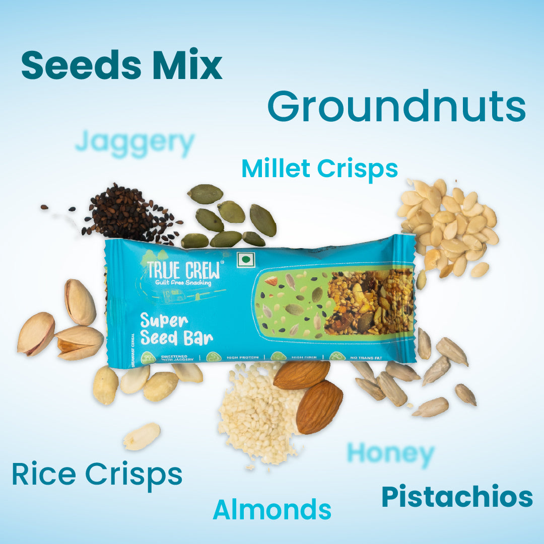 TRUE CREW - Super Seed Bar, 25 g