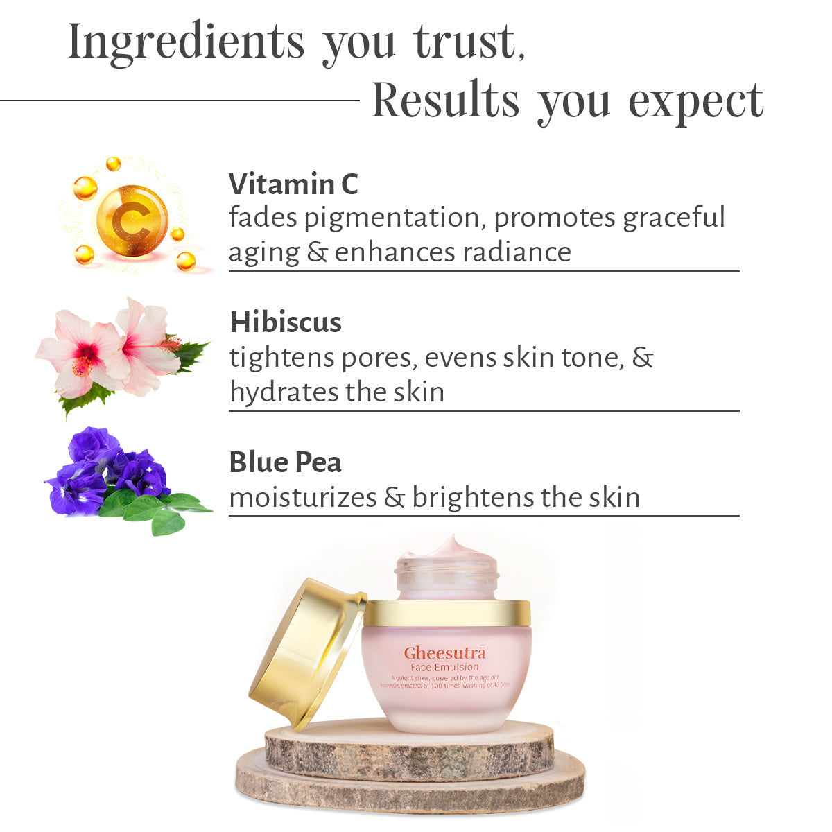 Gheesutrā Face Emulsion, 30 ml by Shankara