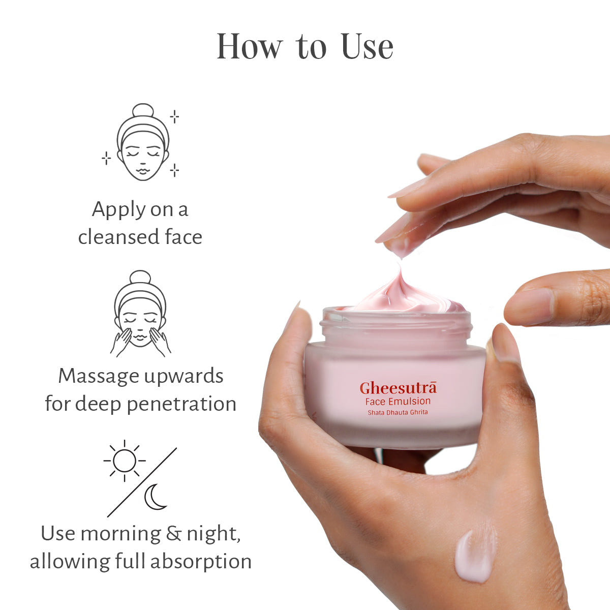 Gheesutrā Face Emulsion, 50 ml by Shankara