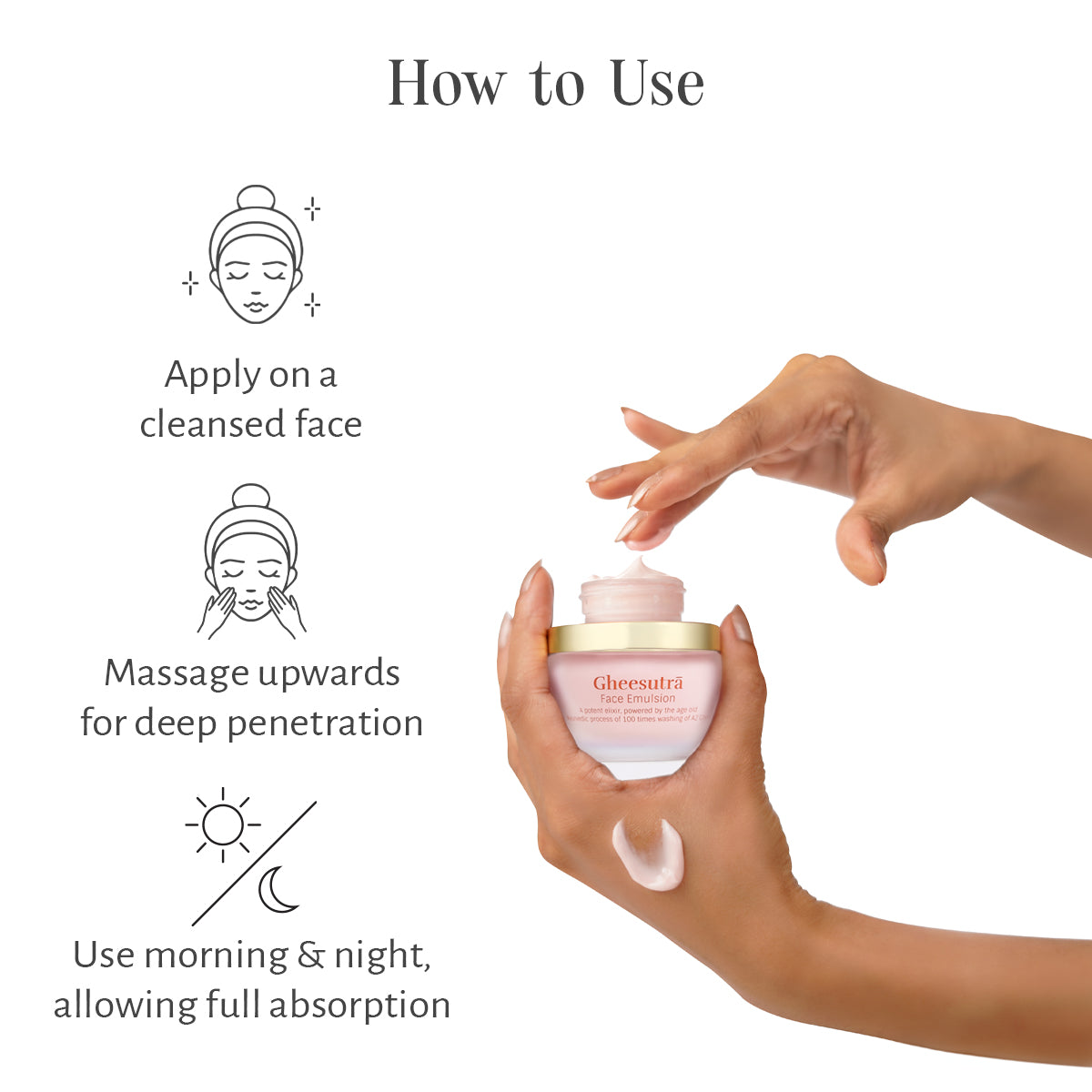 Gheesutrā Face Emulsion, 30 ml by Shankara