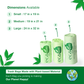 Eco Thaila - ECO Friendly Garbage Bags | Medium - 45 Bags (3 Rolls, 15 bags each) | 19 X 21 Inches | Compostable & Biodegradable