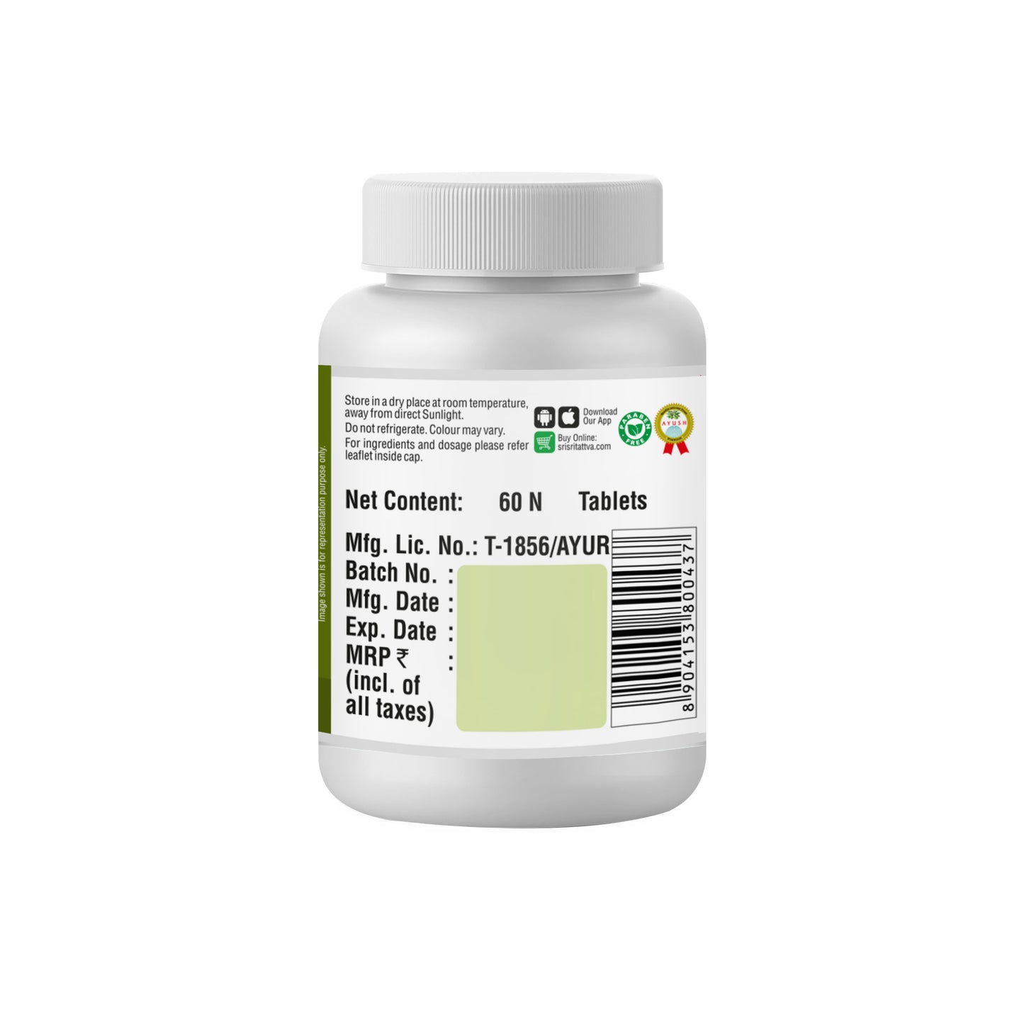 Amruth - Immuno Modulator | Immunity Booster | Anti-Bacterial & Anti-Viral | 60 Tabs, 500 mg