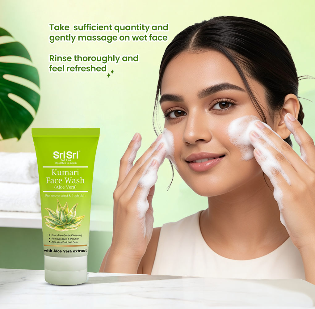 Kumari Face Wash - For Rejuvenated & Fresh Skin, 100 ml