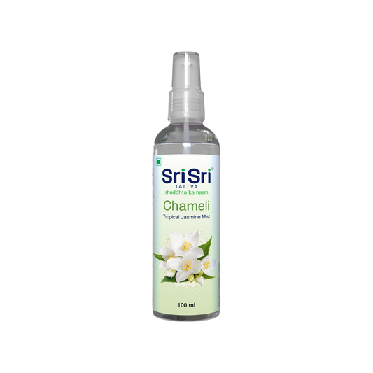Chameli - Tropical Jasmine Mist | Keep Your Skin Calm And Refreshed | Cleanser, Moisturiser, Toner, Fragrance | Spray Bottle | 100 ml