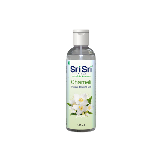 Chameli - Tropical Jasmine Mist | Keep Your Skin Calm And Refreshed | Cleanser, Moisturiser, Toner, Fragrance | Flip Top Bottle | 100 ml