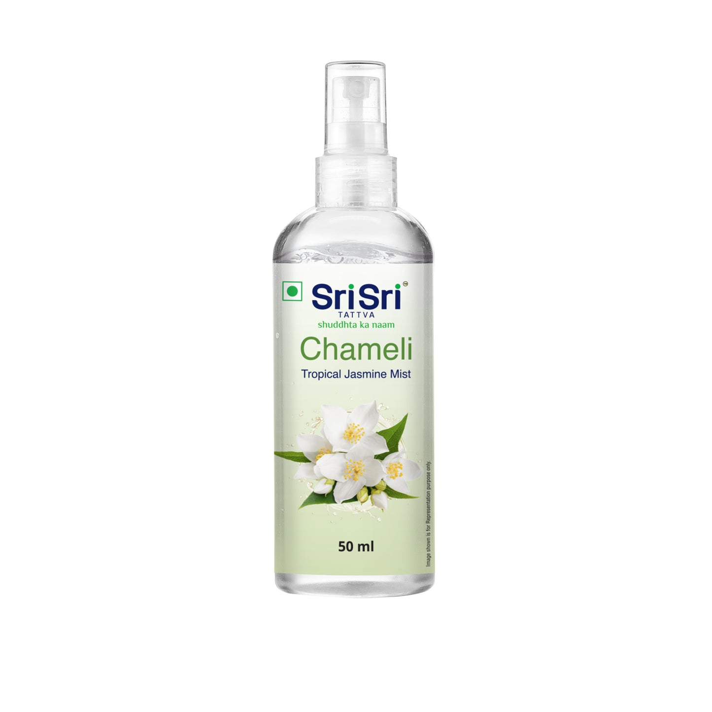 Chameli - Tropical Jasmine Mist | Keep Your Skin Calm And Refreshed | Cleanser, Moisturiser, Toner, Fragrance | Spray Bottle | 50 ml