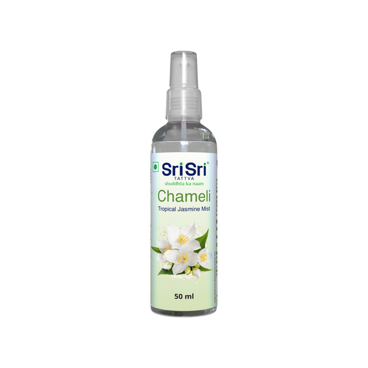 Chameli - Tropical Jasmine Mist | Keep Your Skin Calm And Refreshed | Cleanser, Moisturiser, Toner, Fragrance | Spray Bottle | 50 ml