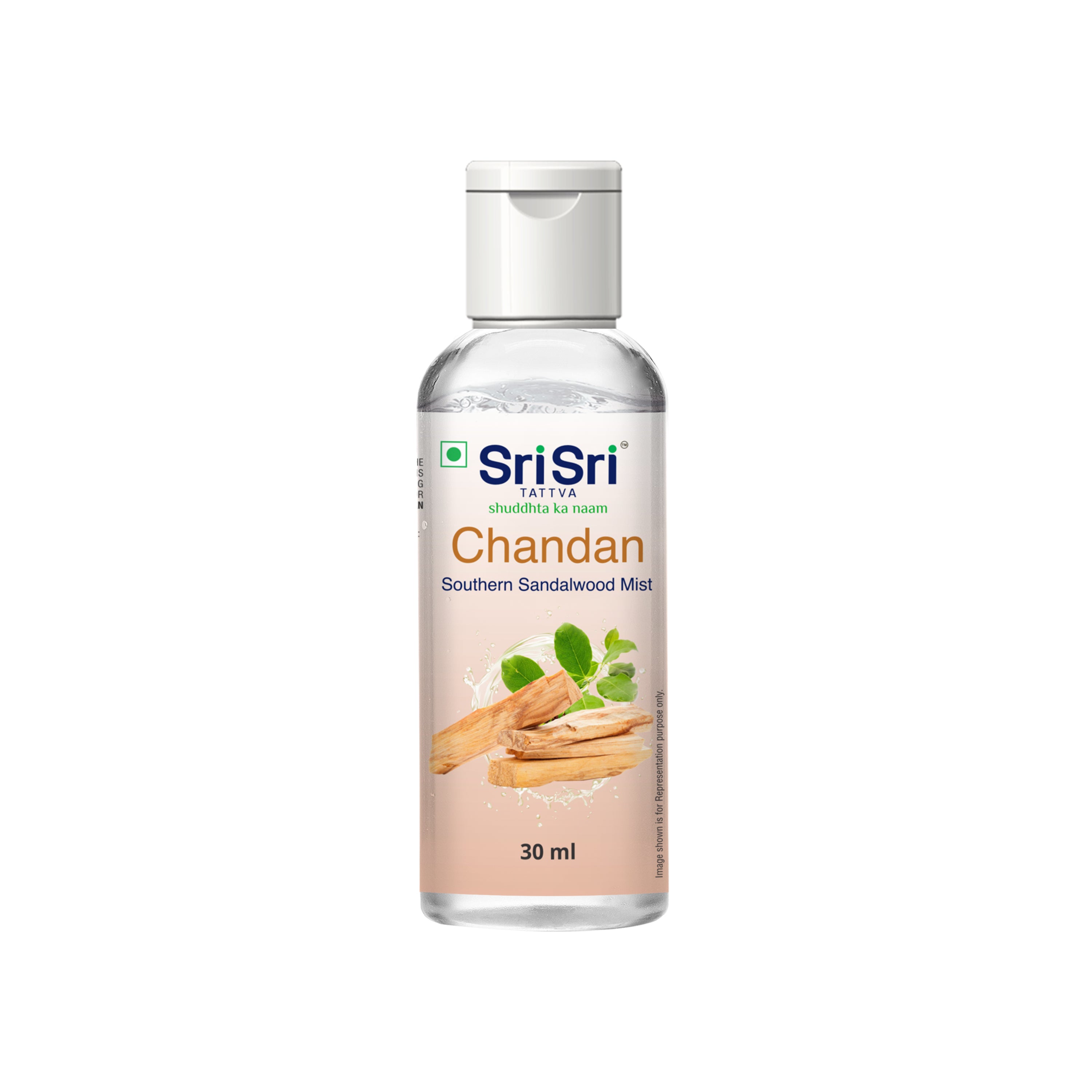 Chandan - Southern Sandalwood Mist | Keep Your Skin Calm And Refreshed | Cleanser, Moisturiser, Toner, Fragrance | Flip Top Bottle | 30 ml