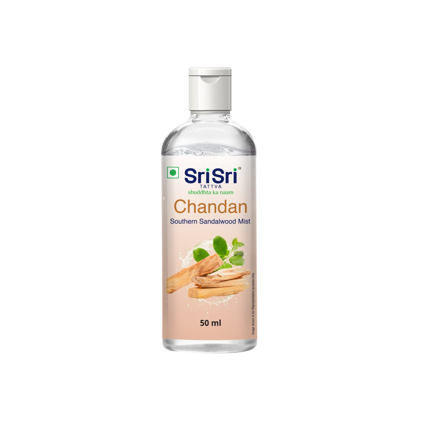 Chandan - Southern Sandalwood Mist | Keep Your Skin Calm And Refreshed | Cleanser, Moisturiser, Toner, Fragrance | Flip Top Bottle | 50 ml