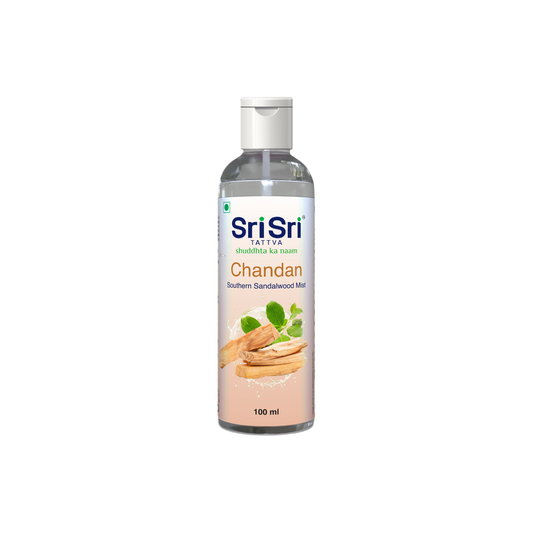 Chandan - Southern Sandalwood Mist | Keep Your Skin Calm And Refreshed | Cleanser, Moisturiser, Toner, Fragrance | Flip Top Bottle | 100 ml
