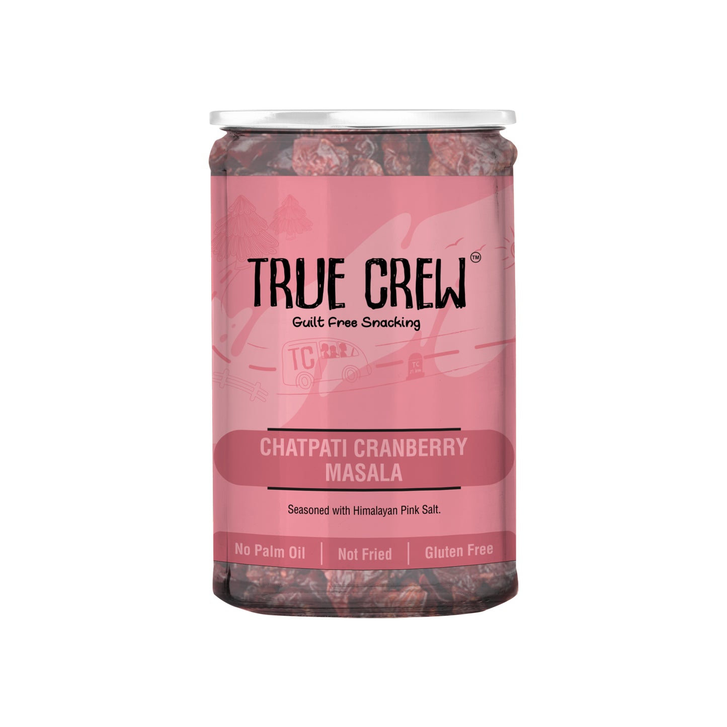 TRUE CREW Chatpati Cranberry Masala 100 g Jar