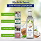 Coconut Oil - 100% Pure And Unrefined Cold Pressed Oil, 900 ml