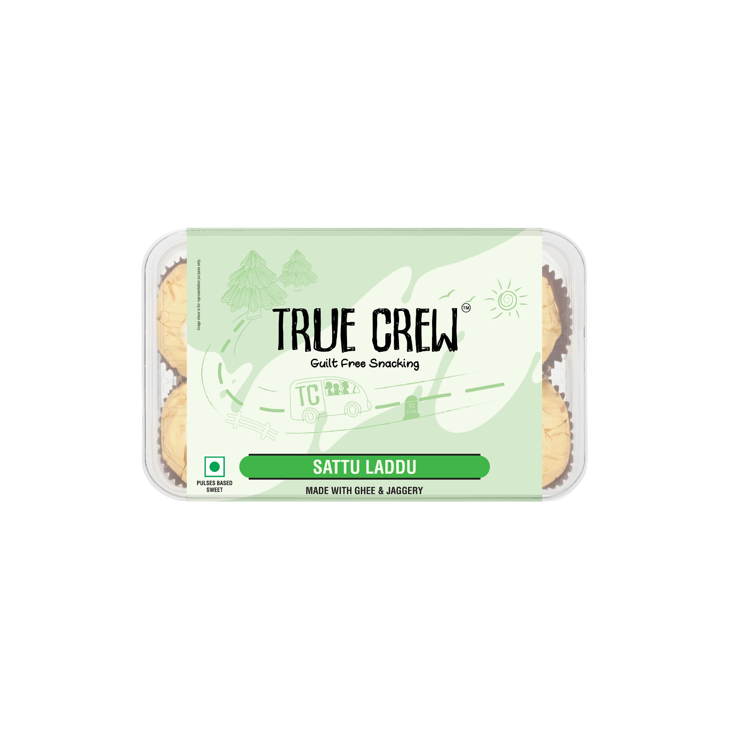 TRUE CREW - Sattu Laddu, 180 g