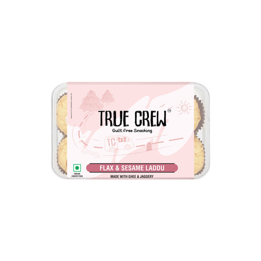 TRUE CREW - Flax & Sesame Laddu, 180 g