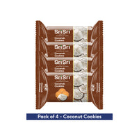Coconut Cookies, 50 g (Pack of 4)