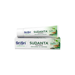 Sudanta Toothpaste -  Non - Fluoride - 100% Vegetarian, 100 g - Oral Care 