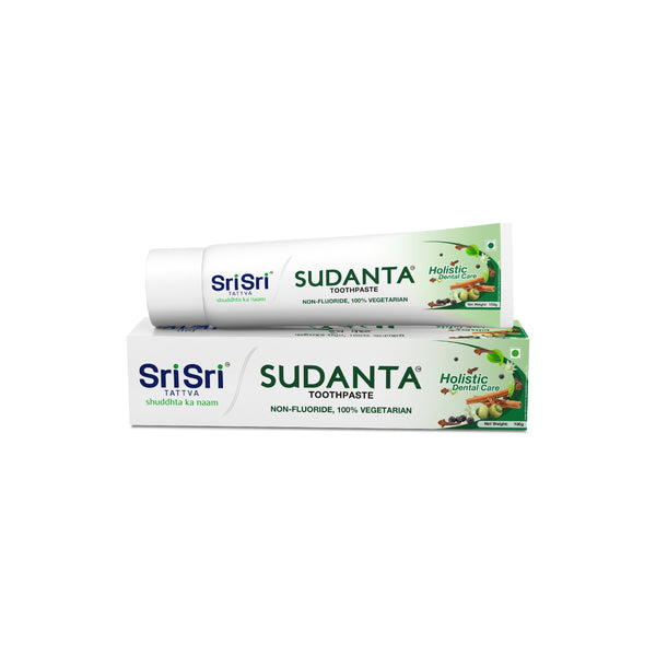 Sudanta Toothpaste -  Non - Fluoride - 100% Vegetarian, 100 g