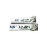 Sudanta Gel Toothpaste - With Charcoal & Salt. SLS Free. Non - Fluoride - 100% Vegetarian, 100 g