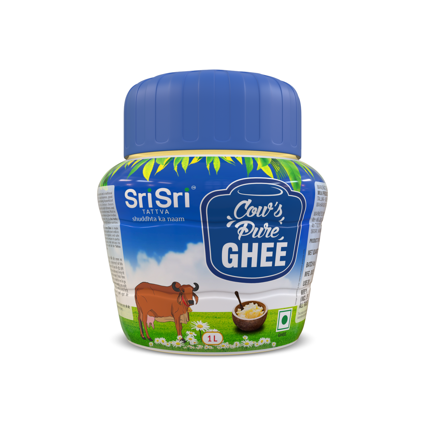 Cow's Pure Ghee, 1 L Jar
