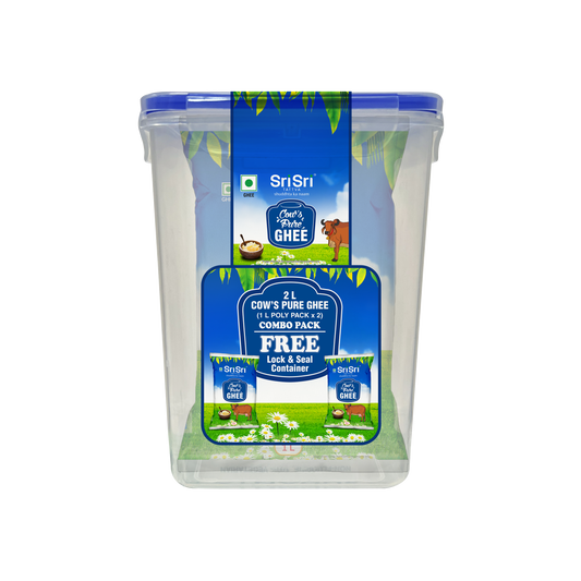 Cow’s Pure Ghee, Pouch 2 L With Container