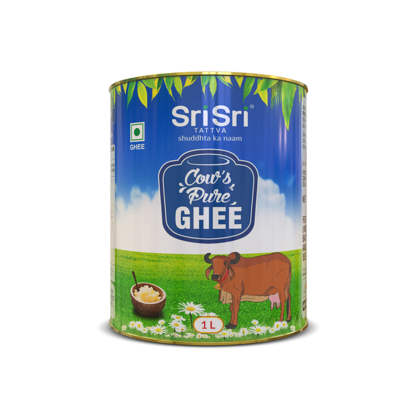 Cow's Pure Ghee, 1 L Tin